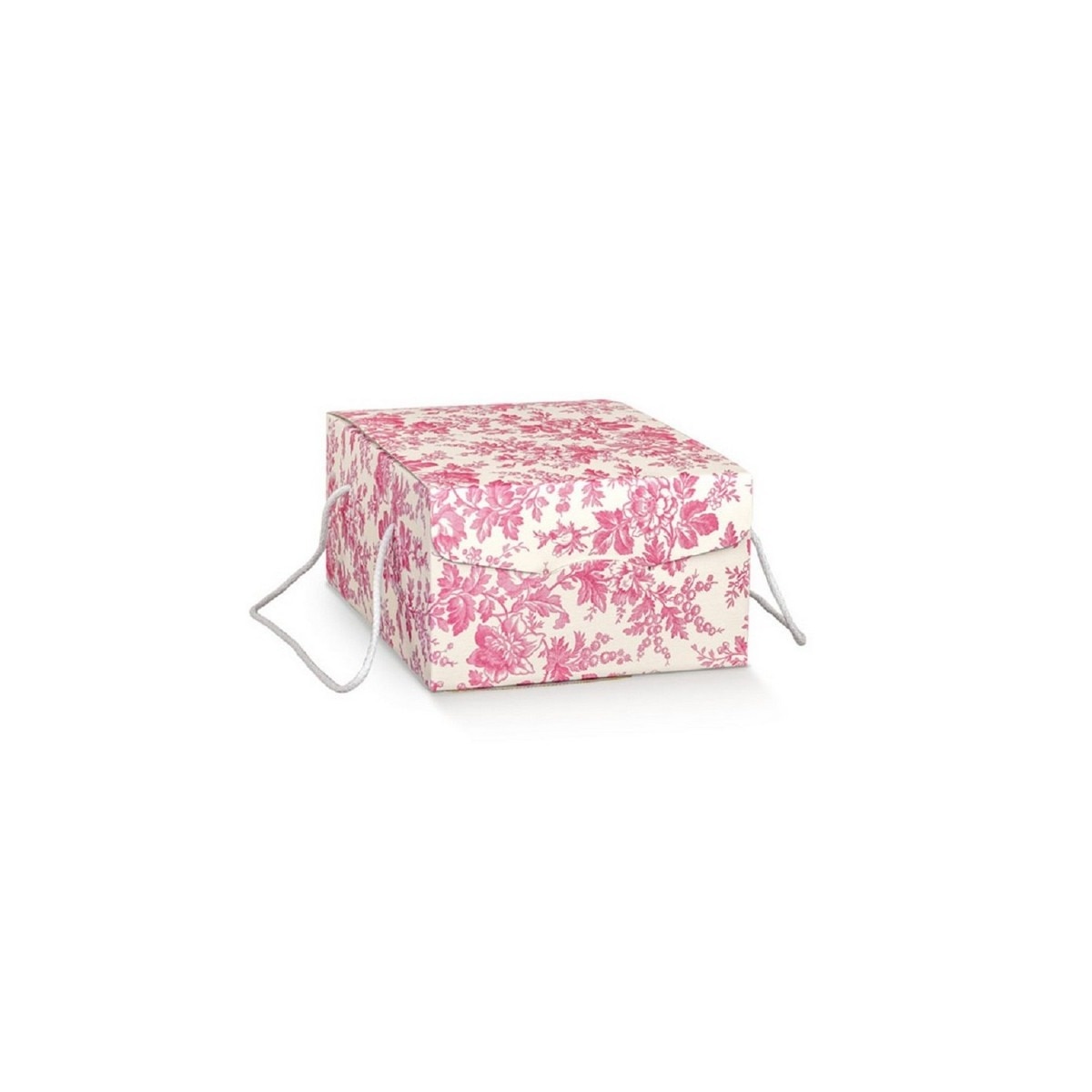 Caixa de flores em fucsia 1