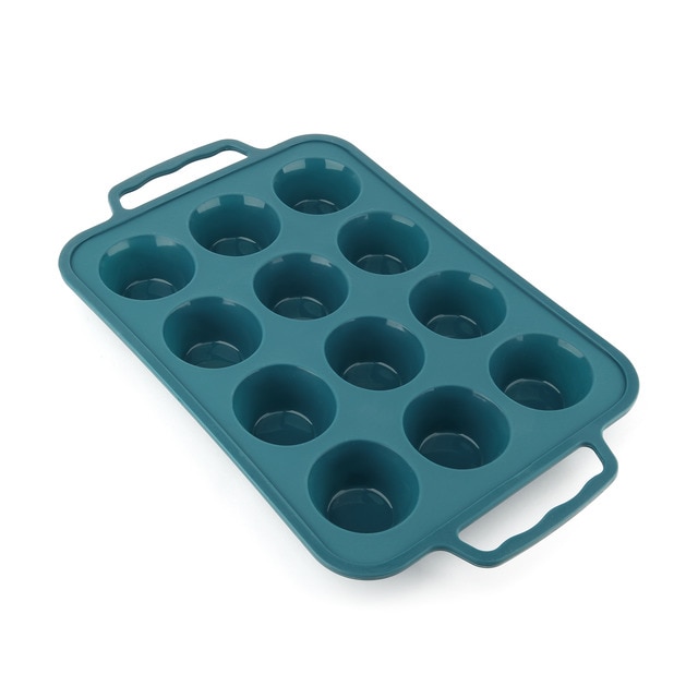 Imagen 0 de Molde de silicona para 12 muffins Masterchef