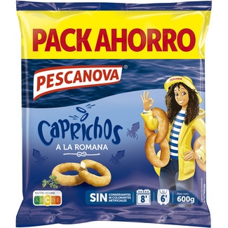 caprichos a la romana bolsa 600 g - Pescanova