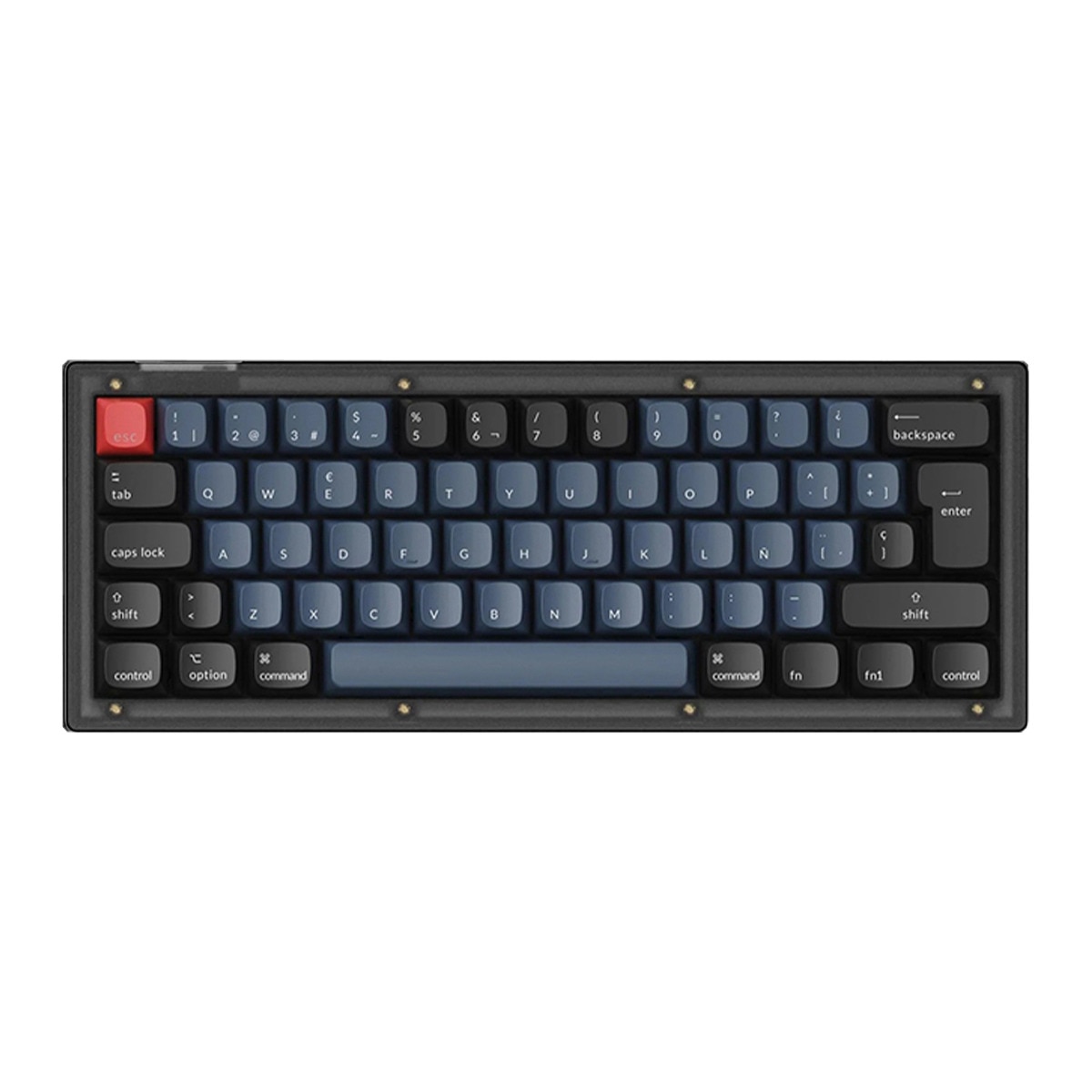 Teclado Gaming Keychron V4 ISO-ES RGB Hot-Swappable Switch K Pro Brown Negro-1