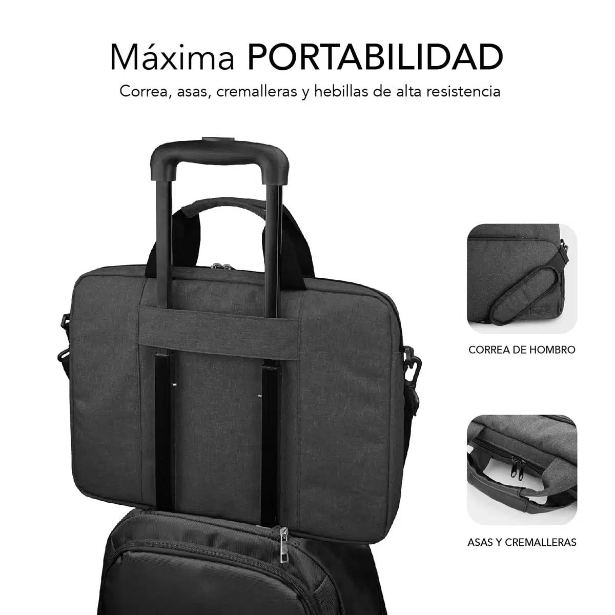 Mala para Portátil Air Padding 13.4/14" Subblim - Cinzento 4