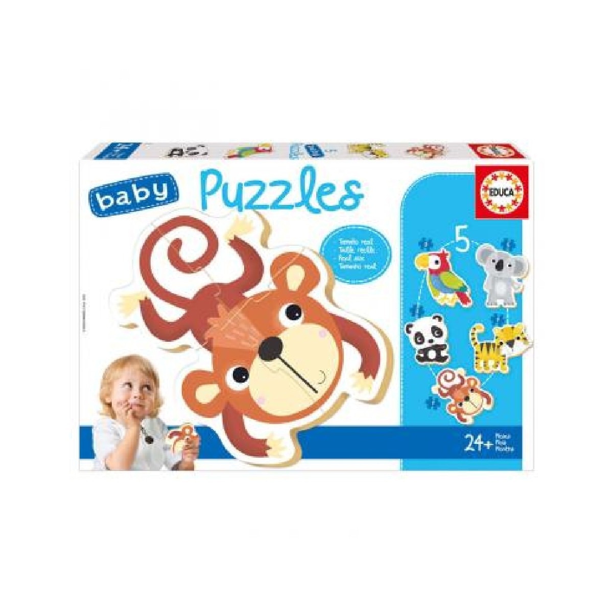 Puzzle Fauna Selvagem 2-5 Peças 1