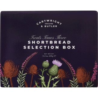 Bolachas Sortidas Shortbread Selection Box embalagem 400 g - Cartwright&butler