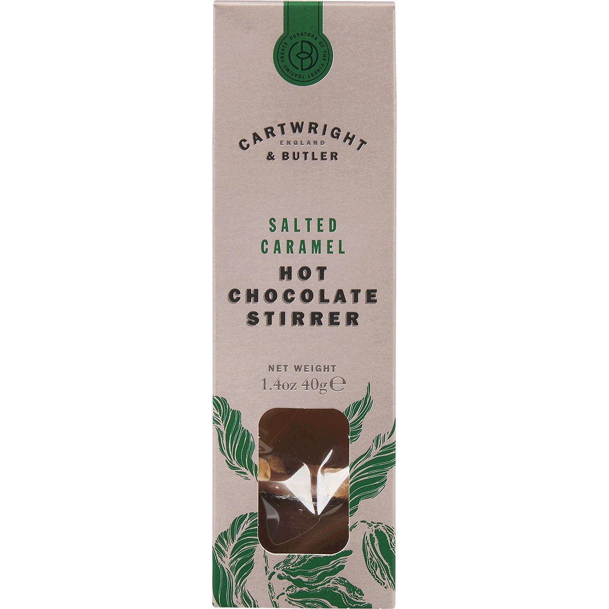 Chocolate Caramelo Salgado Stirrer embalagem 40 g