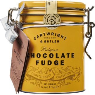 Chocolate Fudge Belgian lata 175 g - Cartwright&butler