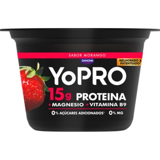 Morango Proteína embalagem 160 g - Yopro