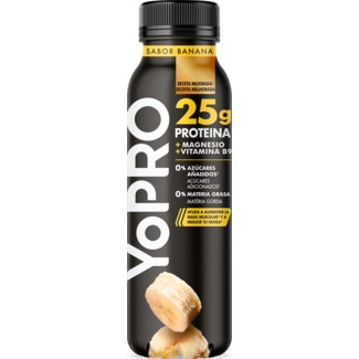 Iogurte Líquido Proteína sabor Banana embalagem 300 g - Yopro