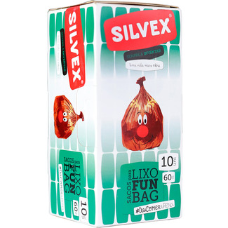 Sacos do Lixo Rena 60L embalagem 10 unidades - Silvex