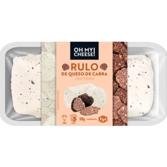 Queijo de Cabra e Rolo de Trufa unidade 100 g - Oh My Cheese