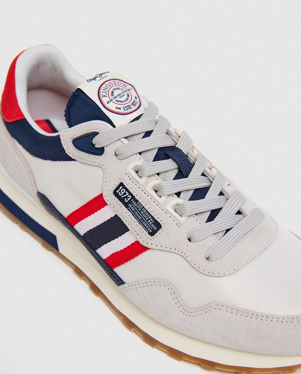 Sapatilhas Tipo Running Heritage Branco-gelo-5
