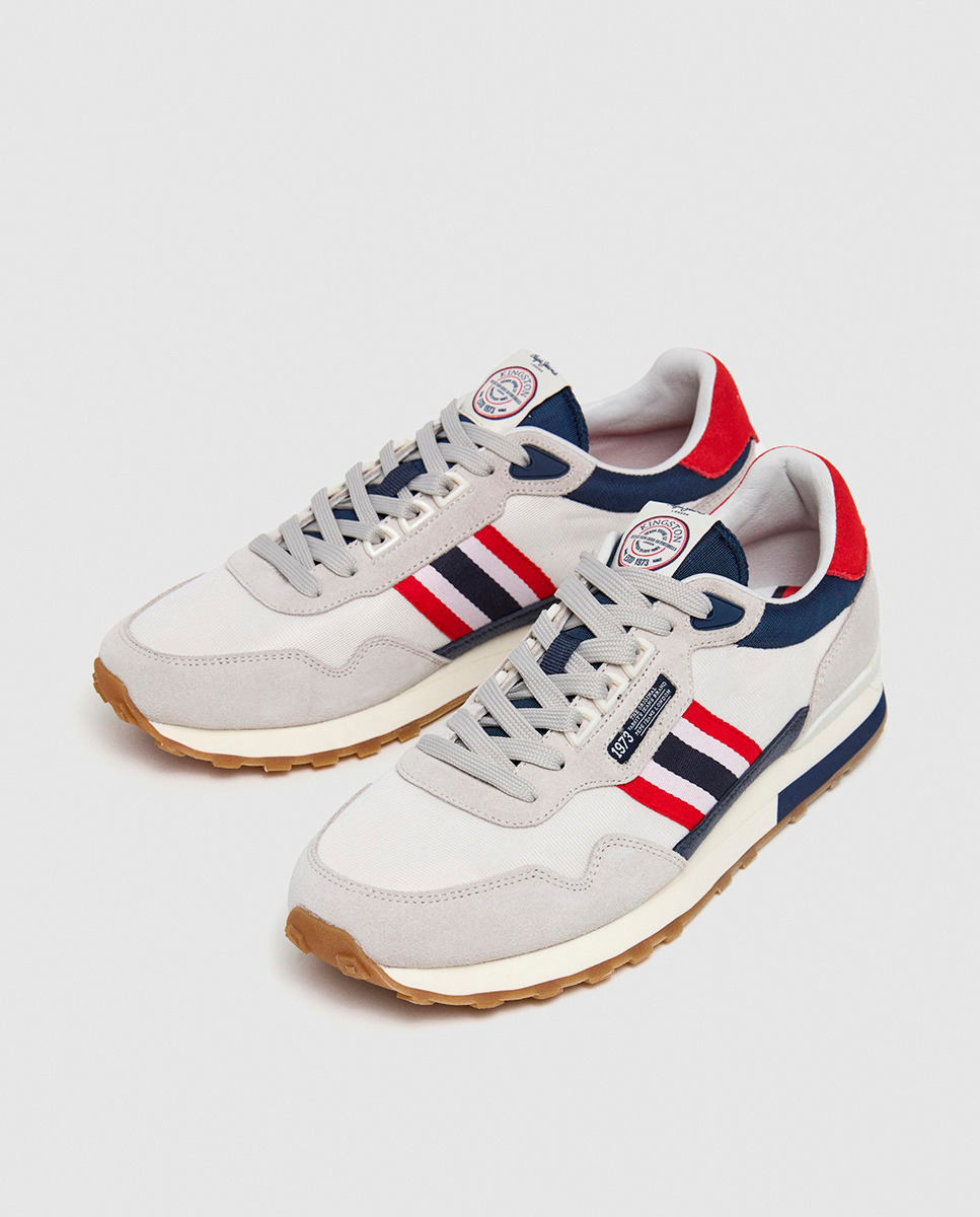 Sapatilhas Tipo Running Heritage Branco-gelo-3