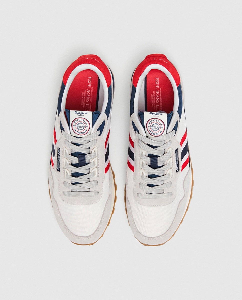 Sapatilhas Tipo Running Heritage Branco-gelo-2