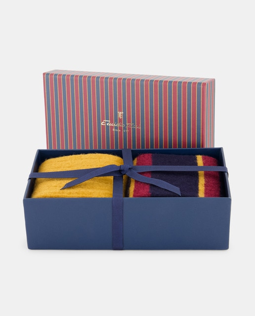 Imagen 0 de Calcetines cortos hombre en caja regalo de 2 pares