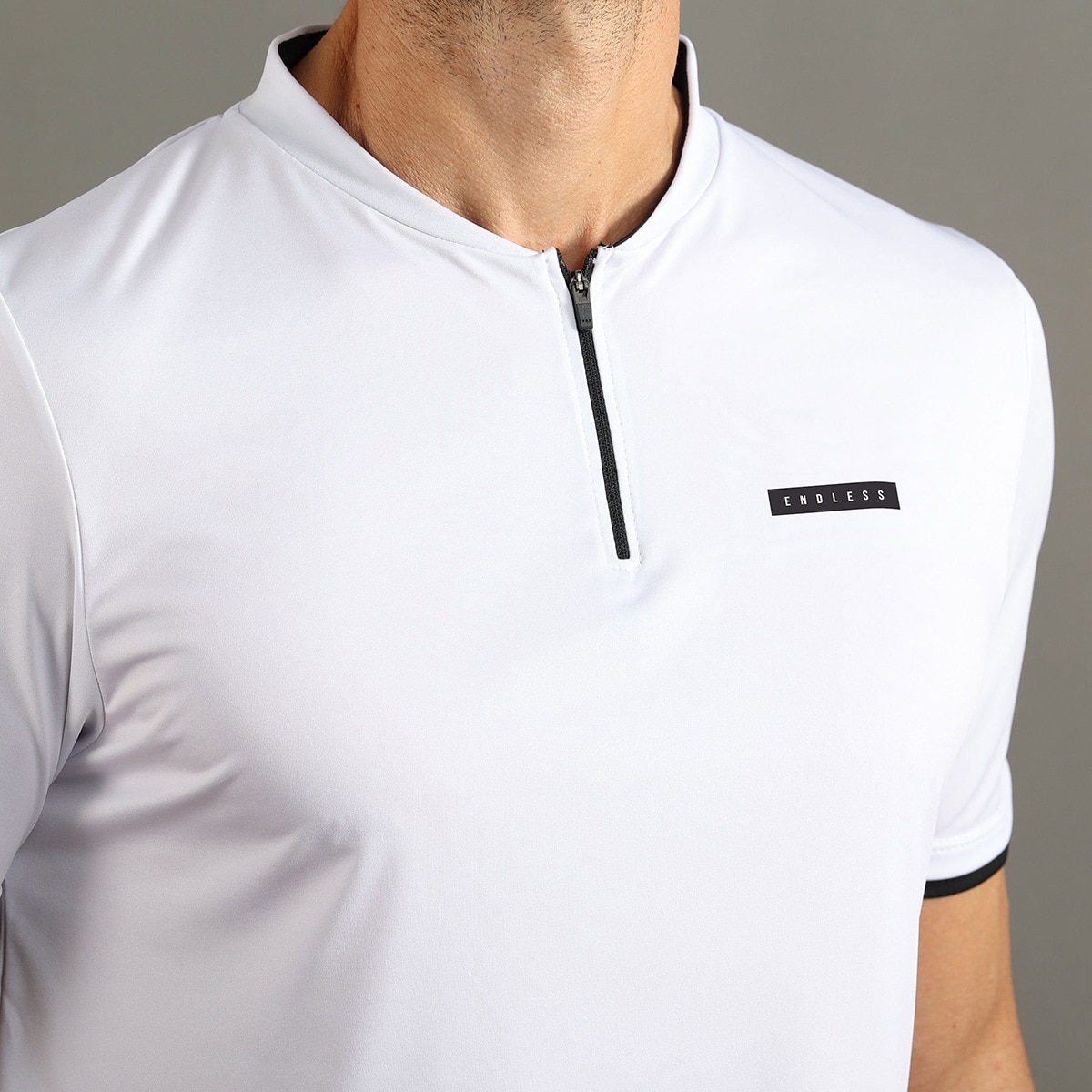 Polo de Homem Bravery Branco-5
