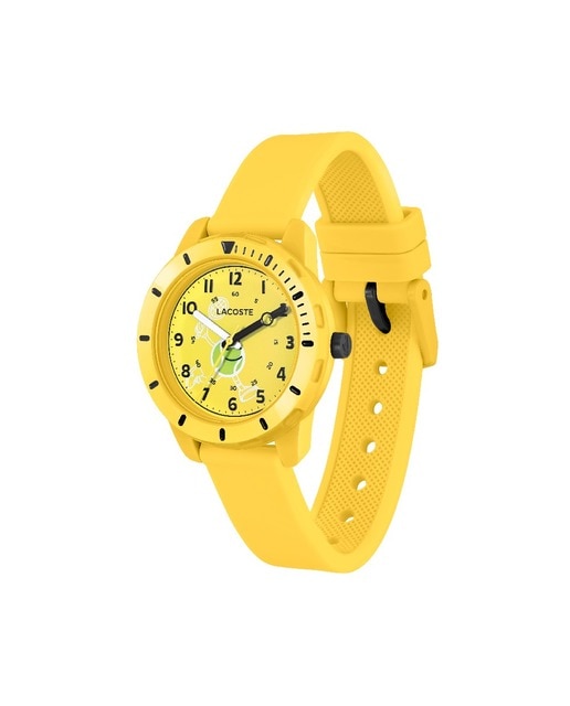 Imagem 0 de Relógio Mini Tennis Kids em Silicone - Amarelo