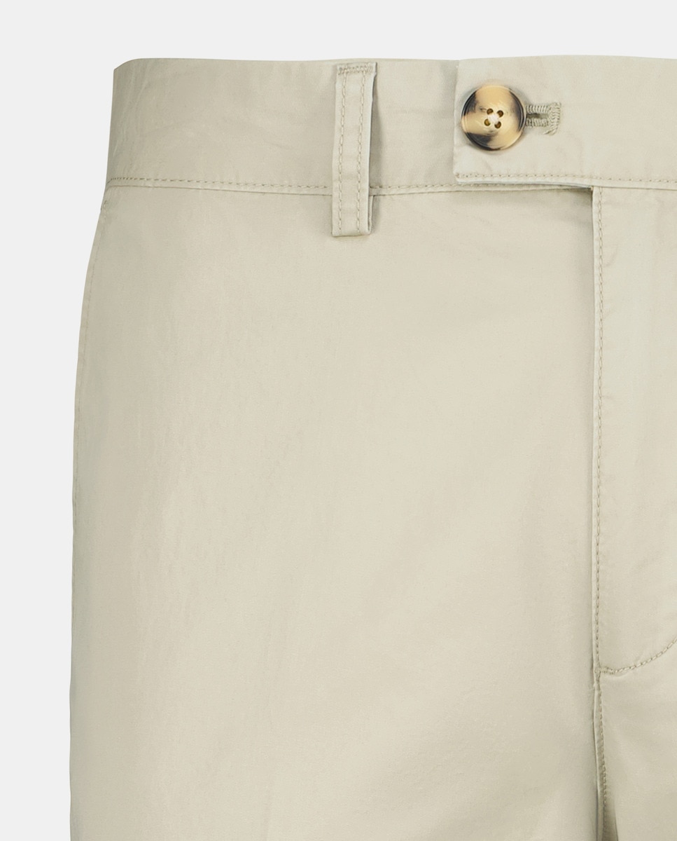 Pantalón de hombre chino básico Marrón claro-5