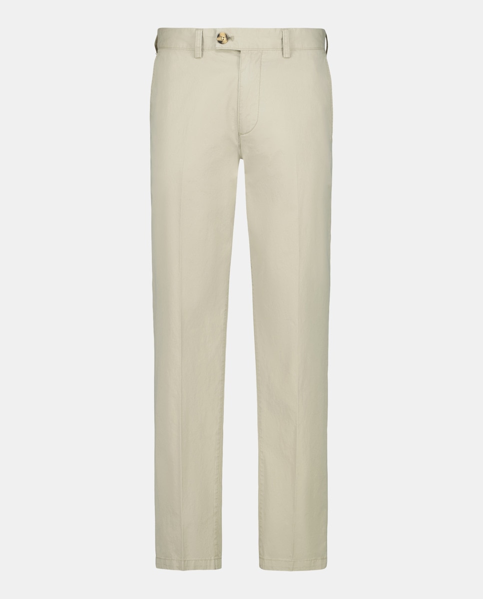Pantalón de hombre chino básico Marrón claro-4