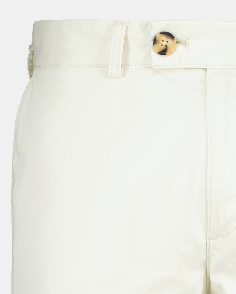 Pantalón de hombre chino básico Crudo-5