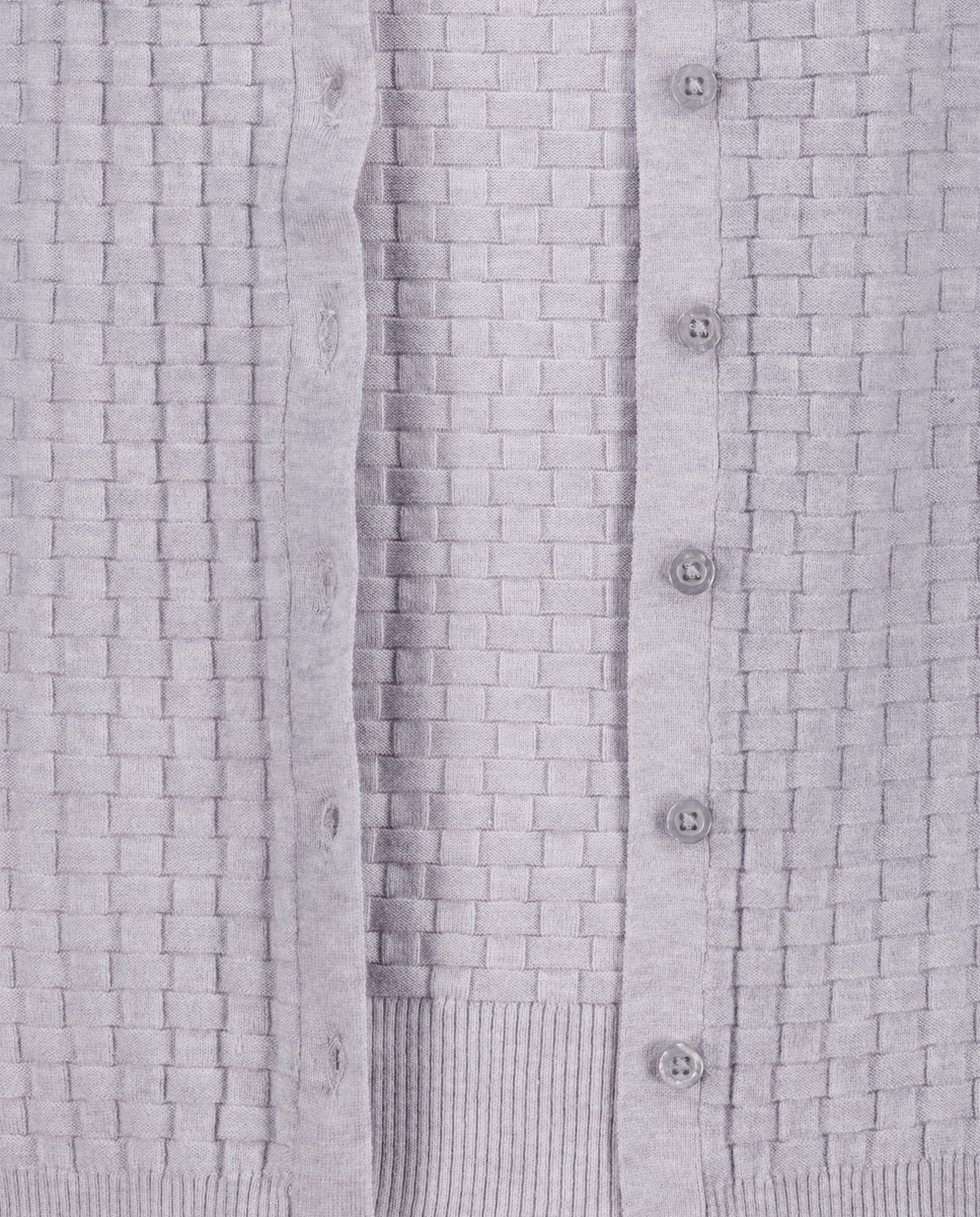 Twin Set Liso Cinzento-6