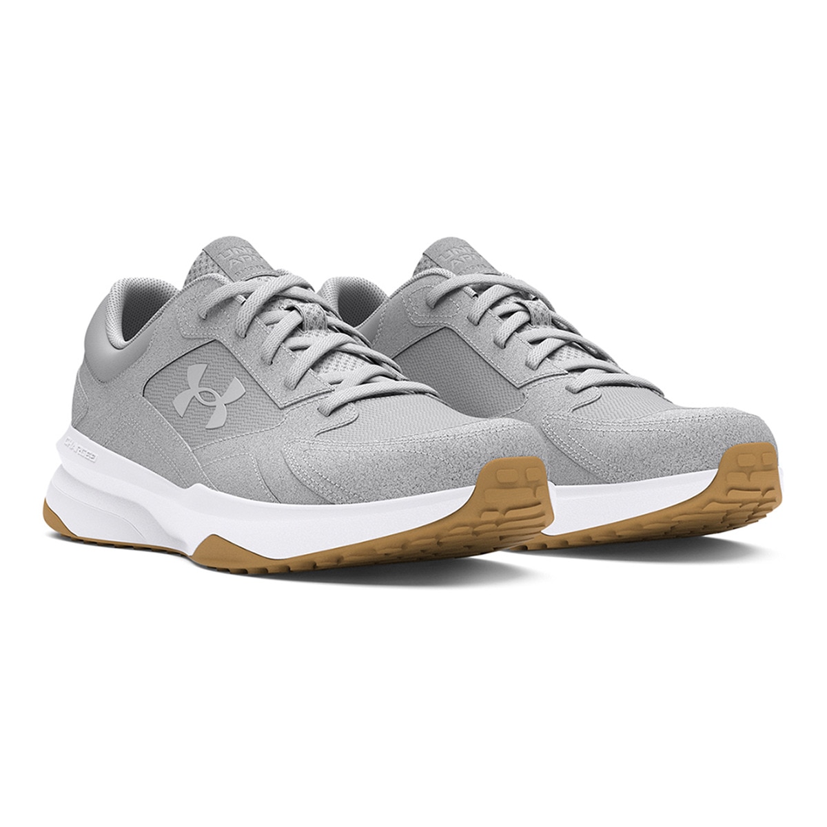 Sapatilhas de Fitness-Cross Training de Mulher UA W Edge SUEDE Cinzento-2