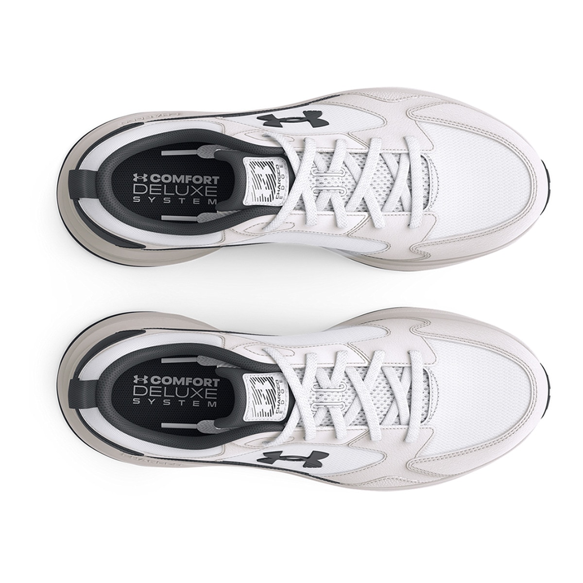 Sapatilhas de Fitness-Cross Training de Homem UA Charged Edge Branco-3