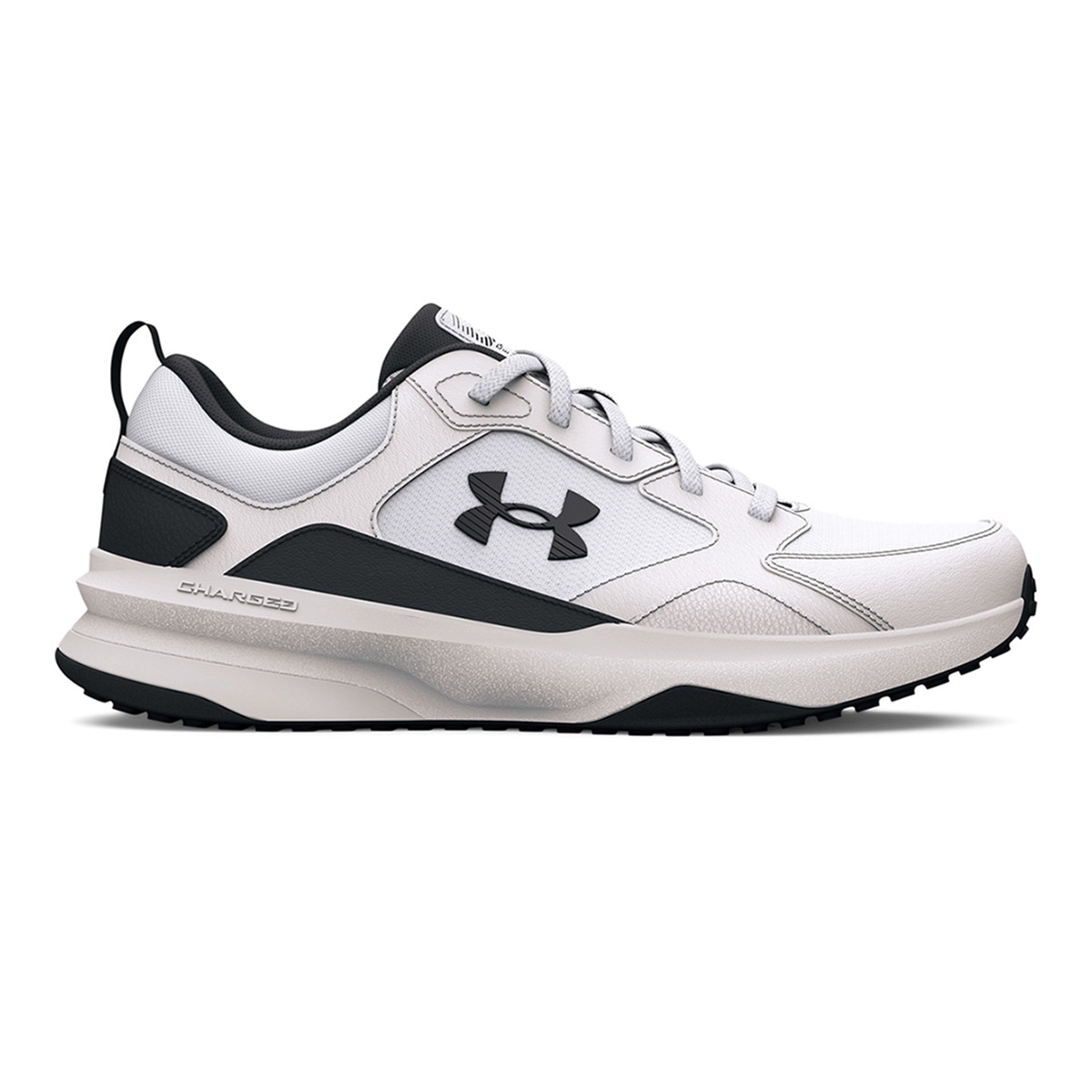 Sapatilhas de Fitness-Cross Training de Homem UA Charged Edge Branco-1