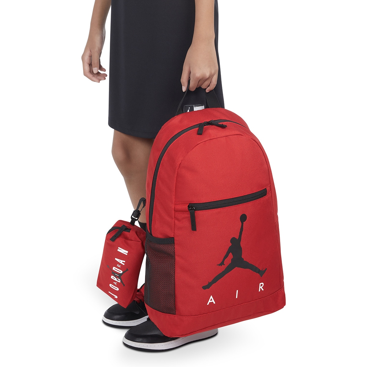 Mochila para Criança Air Preto / Vermelho-6