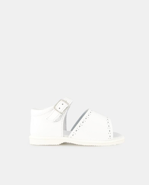 Imagen 0 de Sandalia pala piel cerrado talón