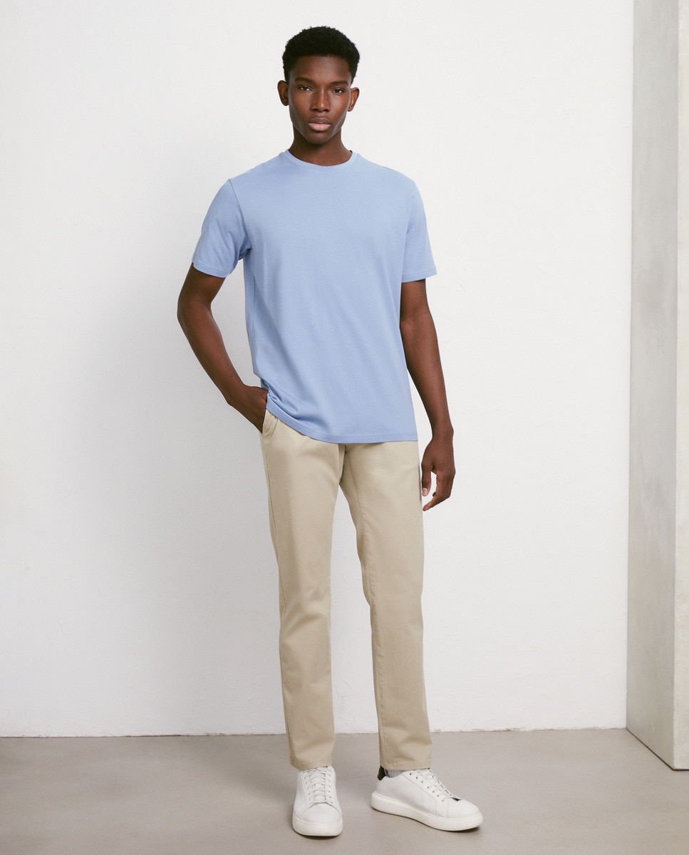 T-shirt Lisa Azul-índigo-2