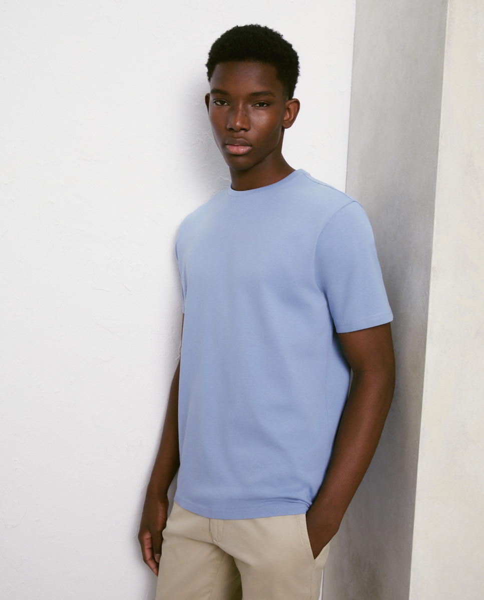 T-shirt Lisa Azul-índigo-1