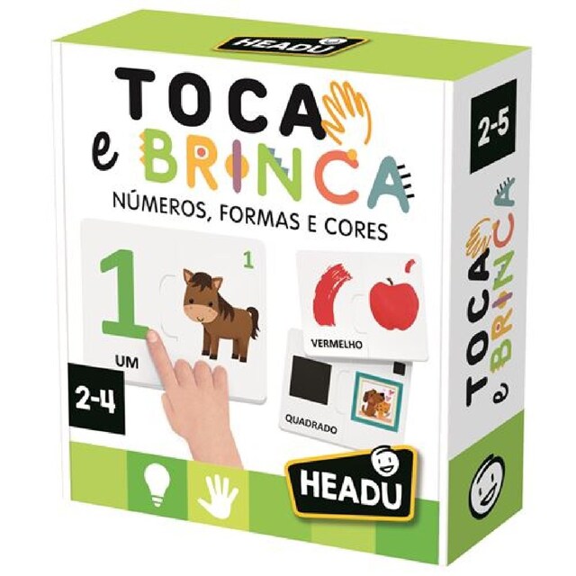 Imagem 0 de Jogo Toca e Brinca: Números, Formas e Cores