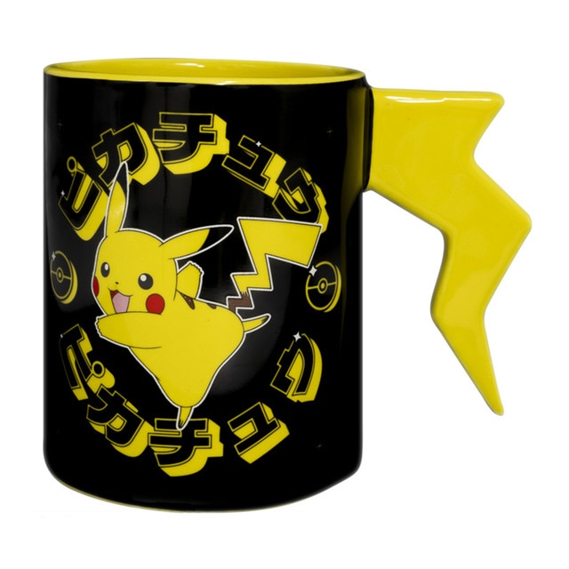 Imagem 0 de Caneca com Asa 3D Pikachu Raio Pokémon