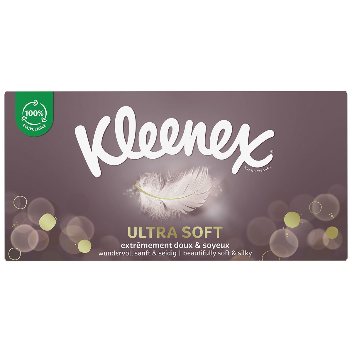Lenços Faciais Ultra Soft embalagem 64 unidades