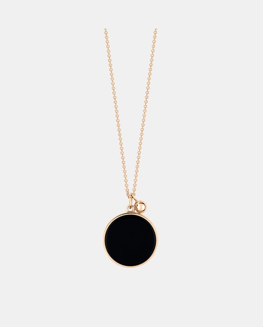 Imagen 0 de Colgante Ever de oro y ónix negro