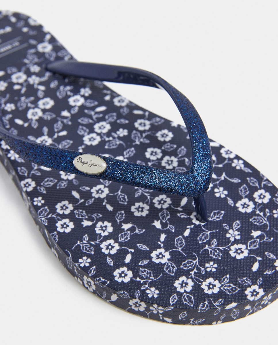 Chinelos de Praia Rake Coast com Estampado Floral 4