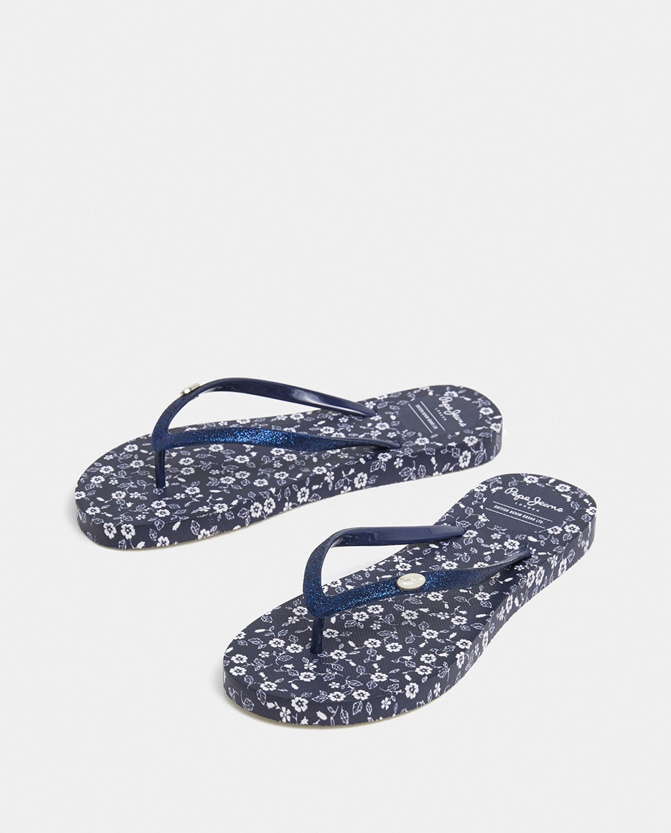Chinelos de Praia Rake Coast com Estampado Floral 3