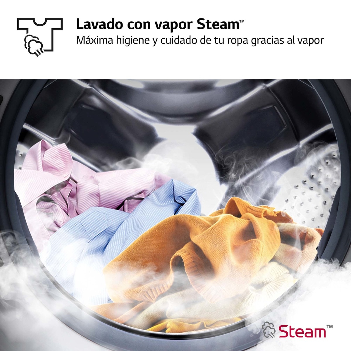 Lavadora secadora LG 10 kg lavado,  6 kg secado,  1.400 rpm, inteligencia artificial - F4DR6010A1W Blanco-7