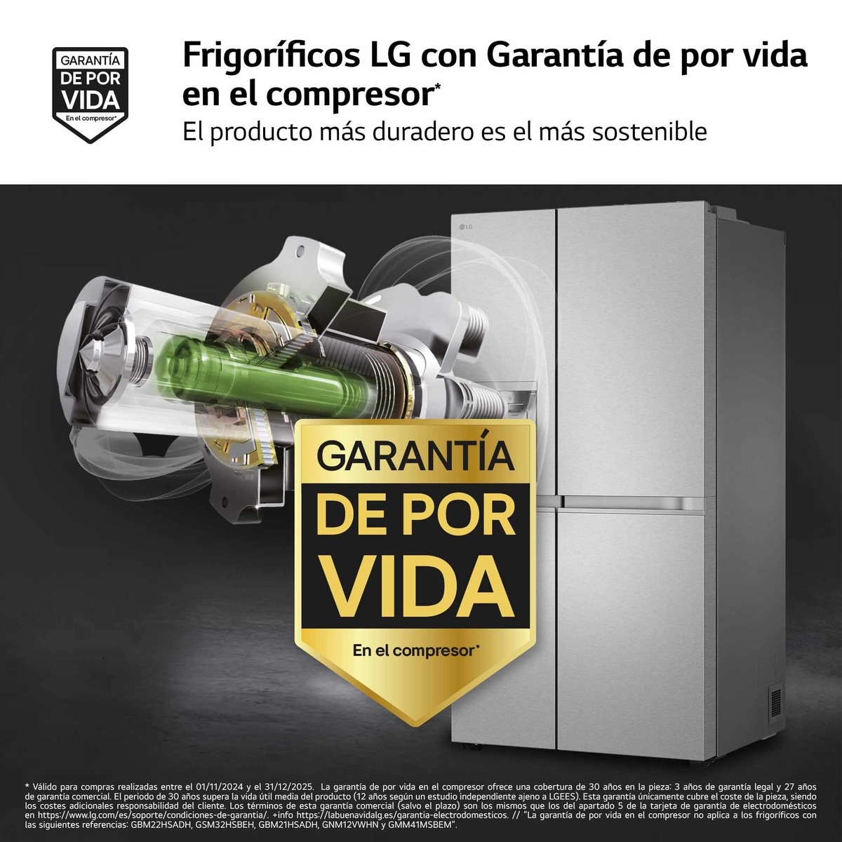 Frigorífico Americano LG GSLE91MBAC No Frost, Door Cooling, com Dispensador e de 179 cm - Prime Silver Silver-4
