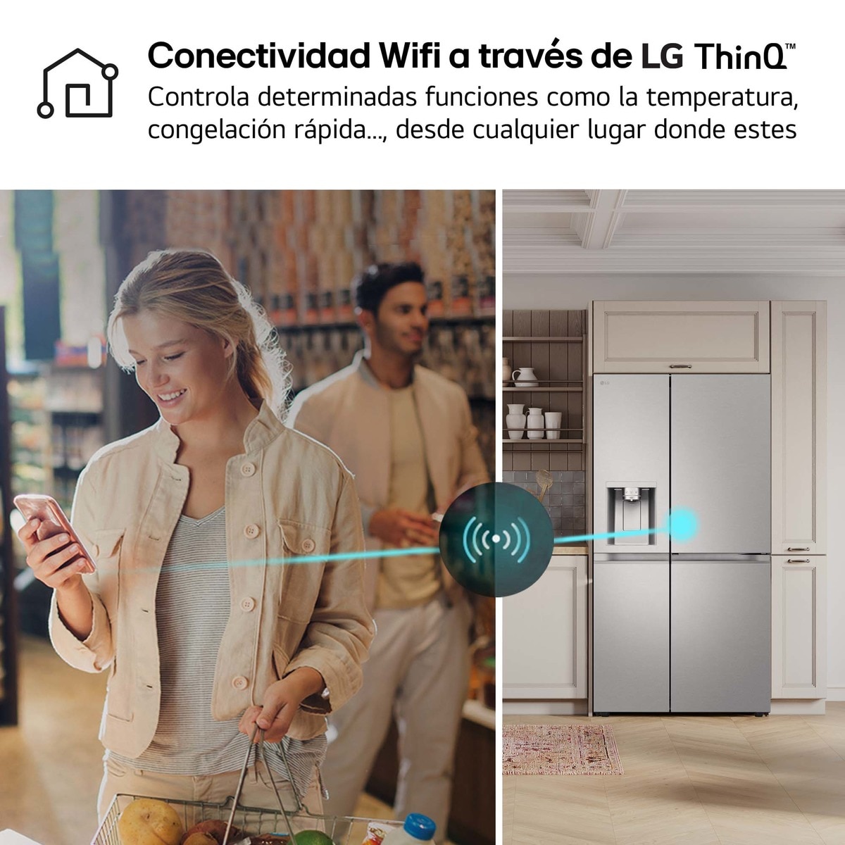 Frigorífico Americano LG GSLE91MBAC No Frost, Door Cooling, com Dispensador e de 179 cm - Prime Silver Silver-10