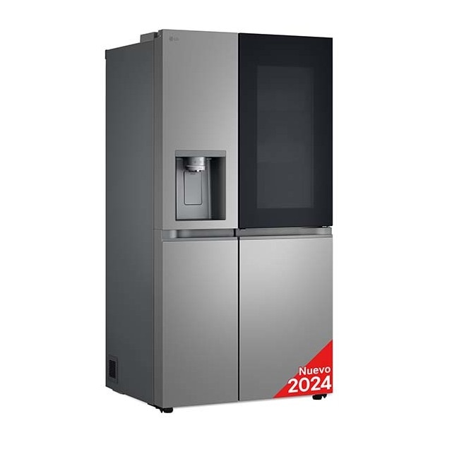 Frigorífico americano LG Smart Inverter Compressor, 179 cm,  con dispensador con toma de agua, inox- GSXE80PYBD Acero antihuellas-5