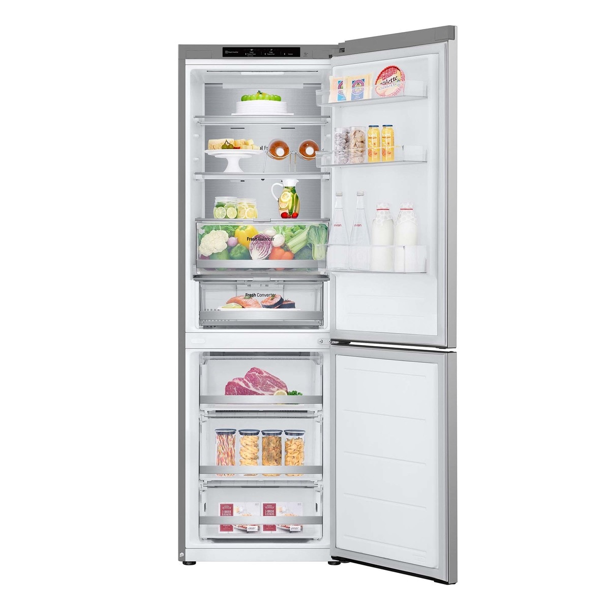 Frigorífico Combinado LG GBV7180CPY Total No Frost, Door Cooling+ e de 186 cm - Inox Inox anti marcas-11