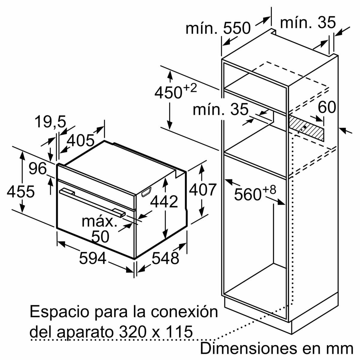 Horno compacto Balay con limpieza por Pirólisis y Aqualisis - 3CB4821G3 Grafito-2