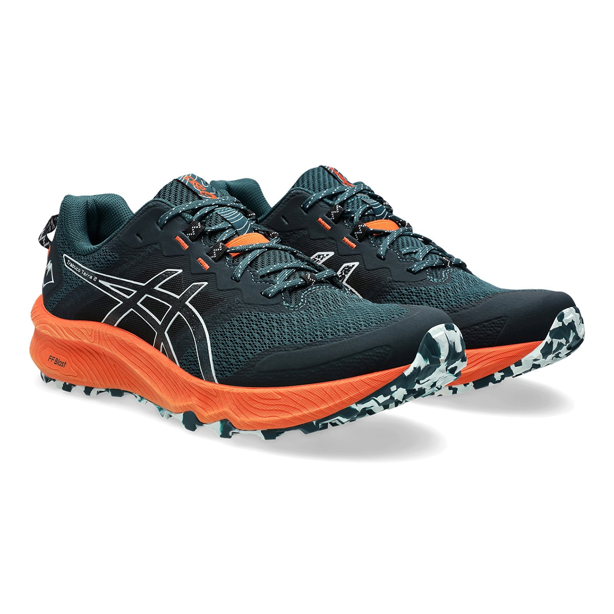 Sapatilhas de Trail Running de Homem Trabuco Terra 2 Verde / Azul-2