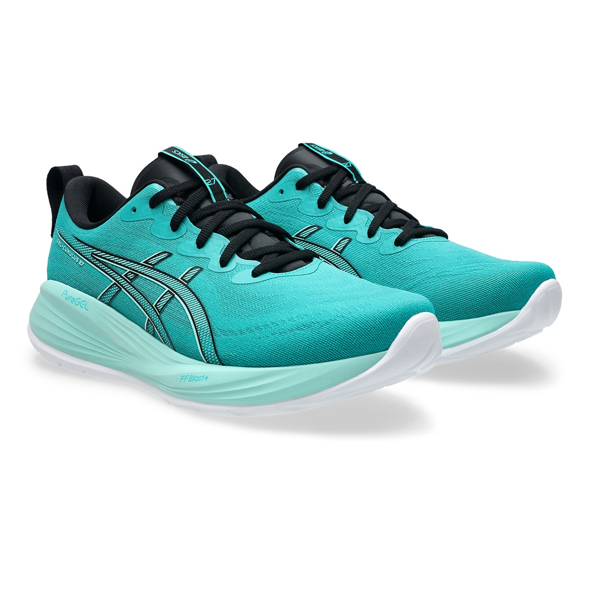 Sapatilhas de Running de Homem Gel-Cumulus 27 Azul / Verde-2