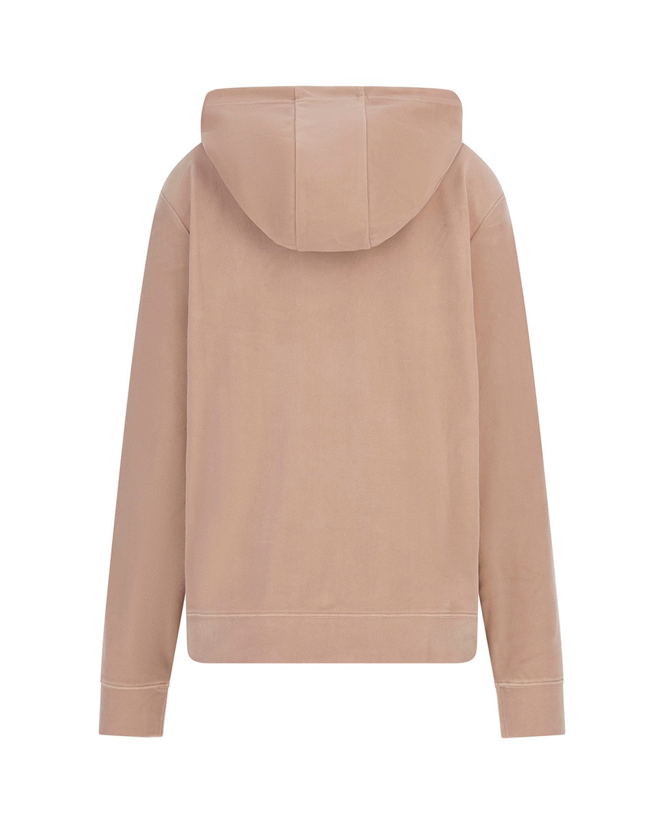 Sweatshirt com Capuz Creme-5
