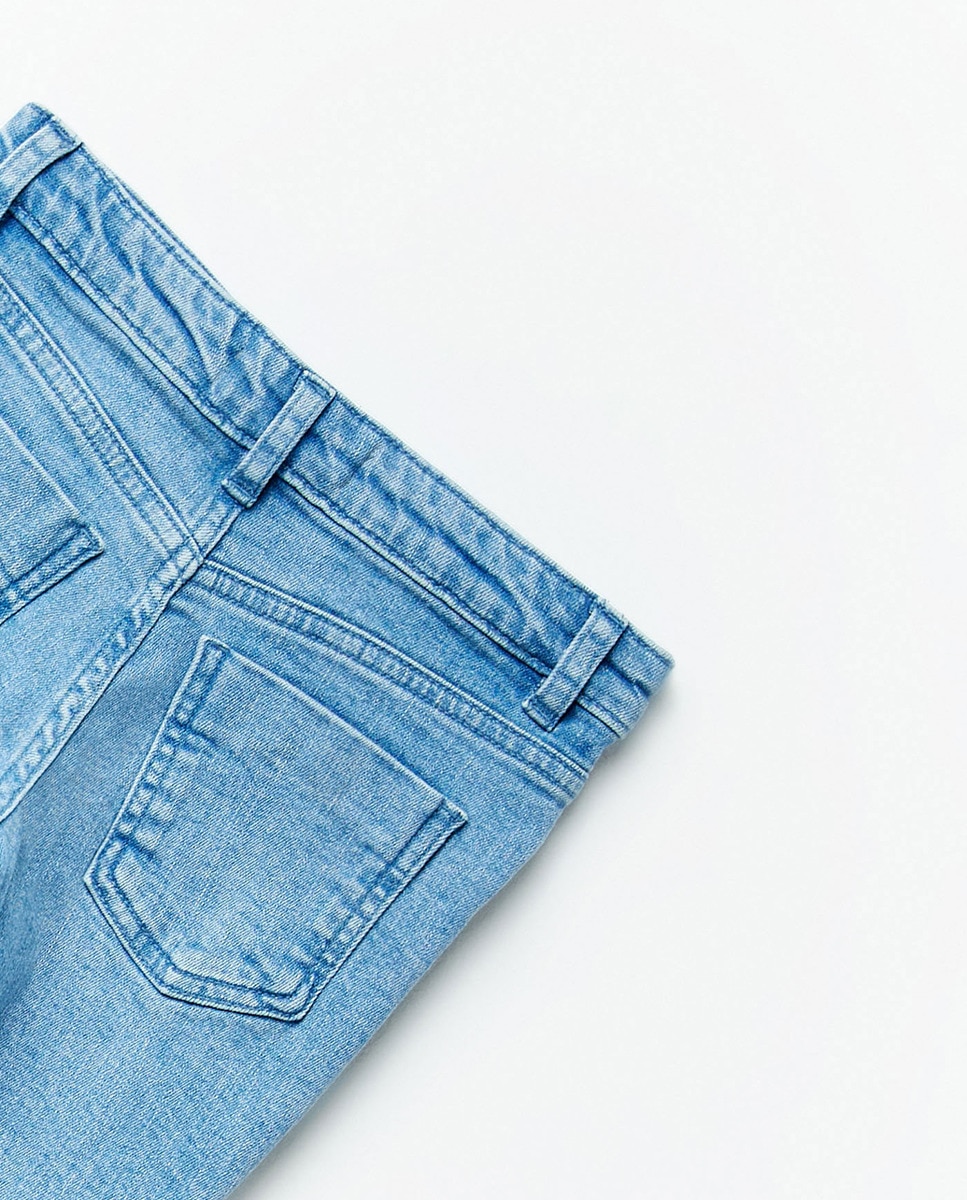 Jeans Flare Azul-5