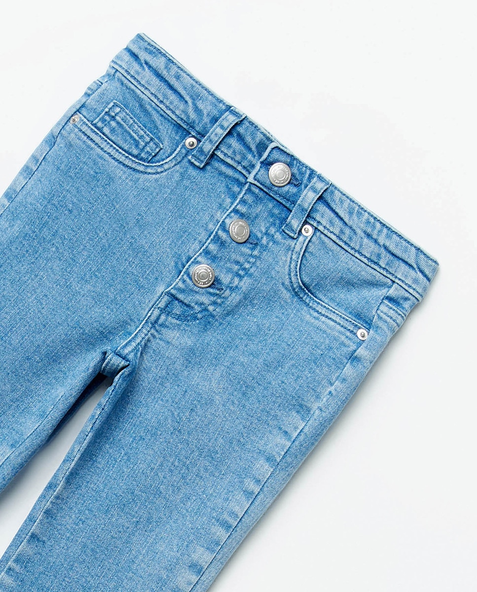 Jeans Flare Azul-3