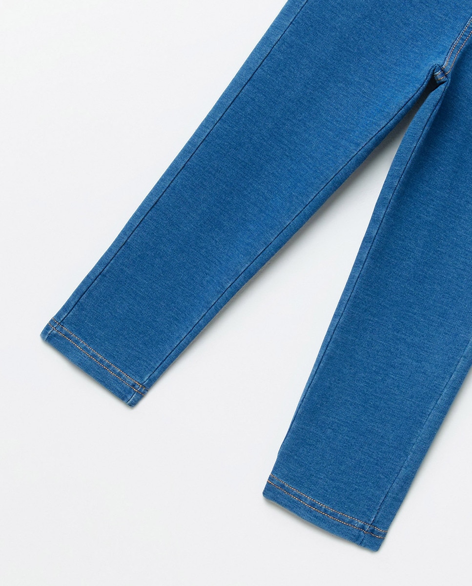 Jeggings Terry Azul-3