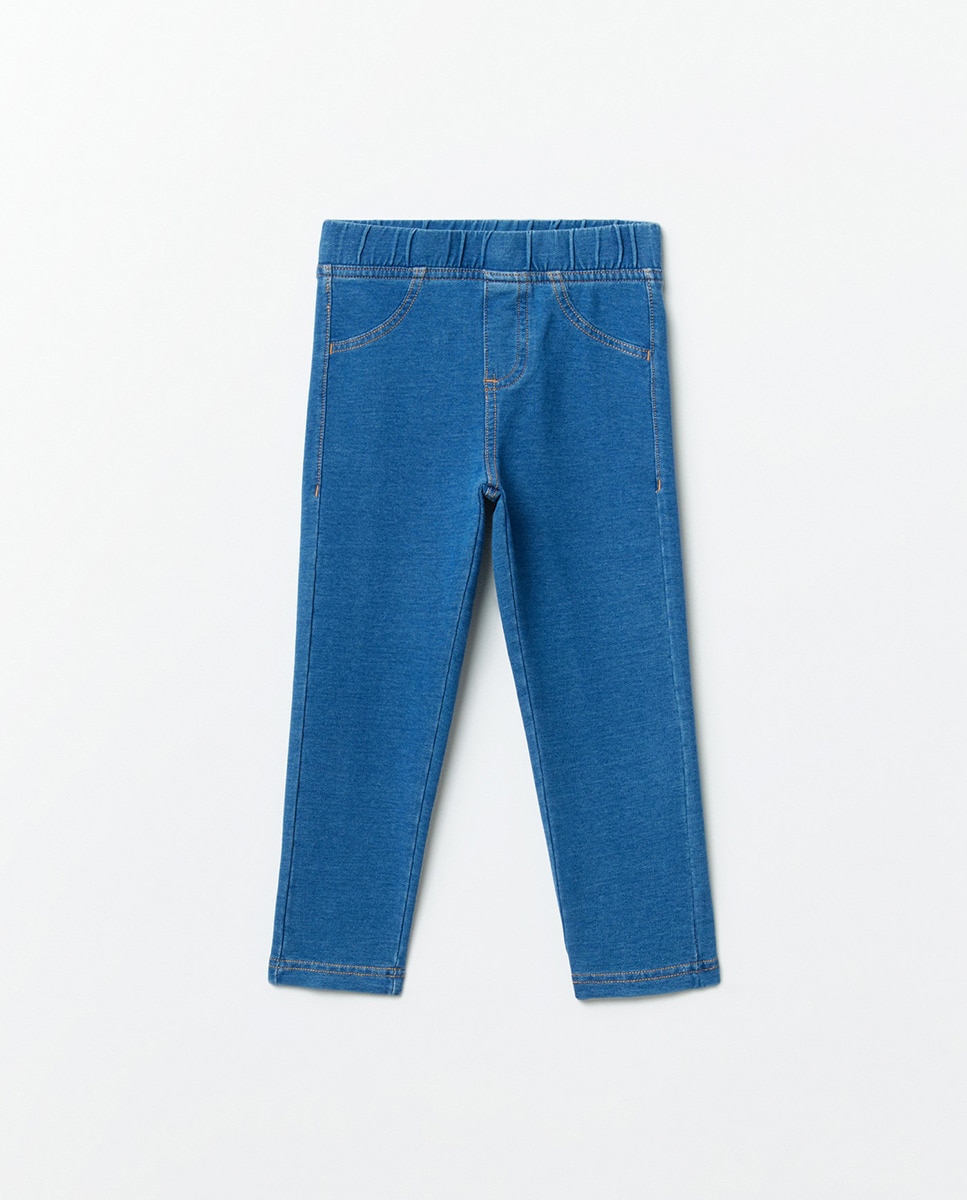 Jeggings Terry Azul-1