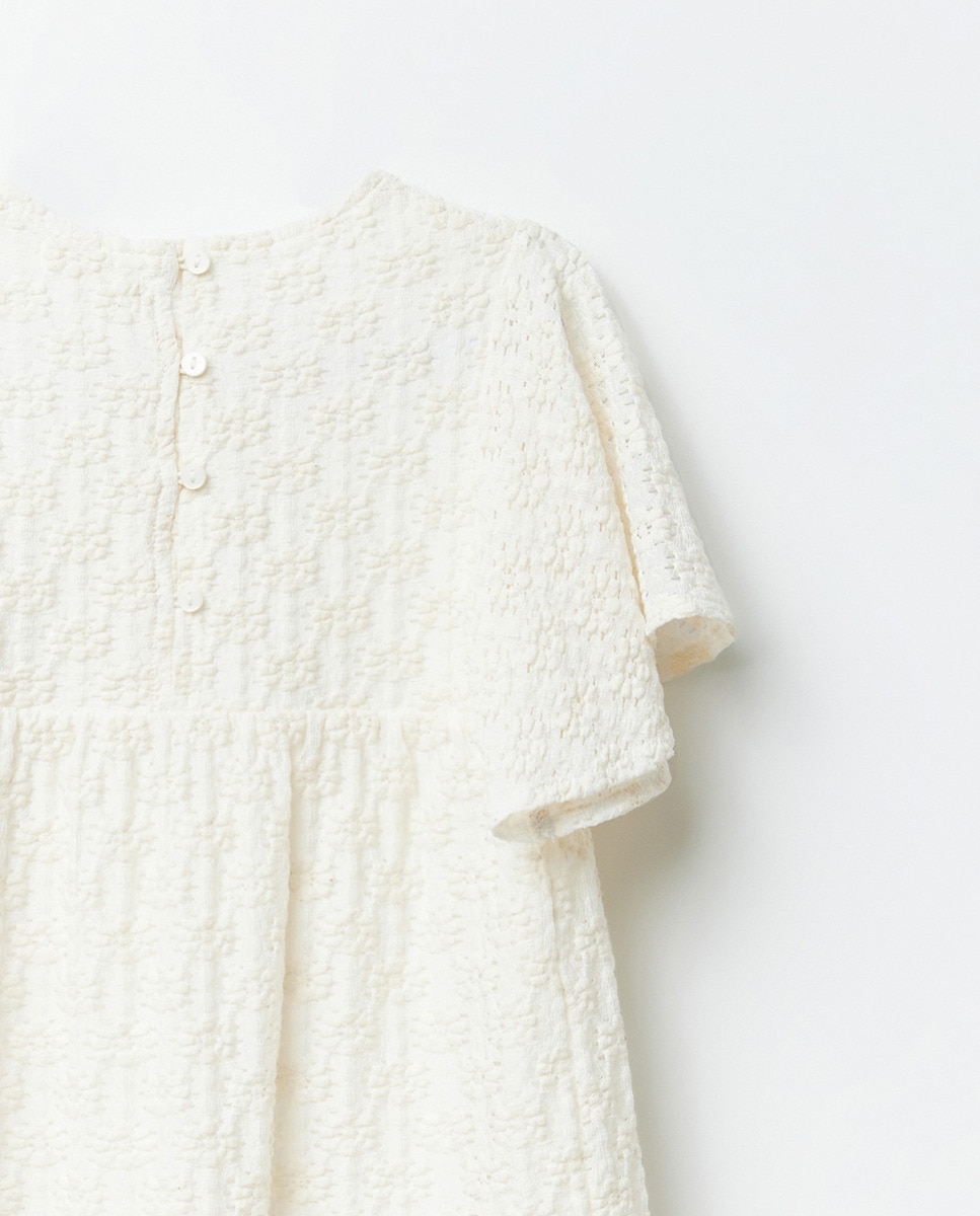 Vestido com Estrutura Cru-8